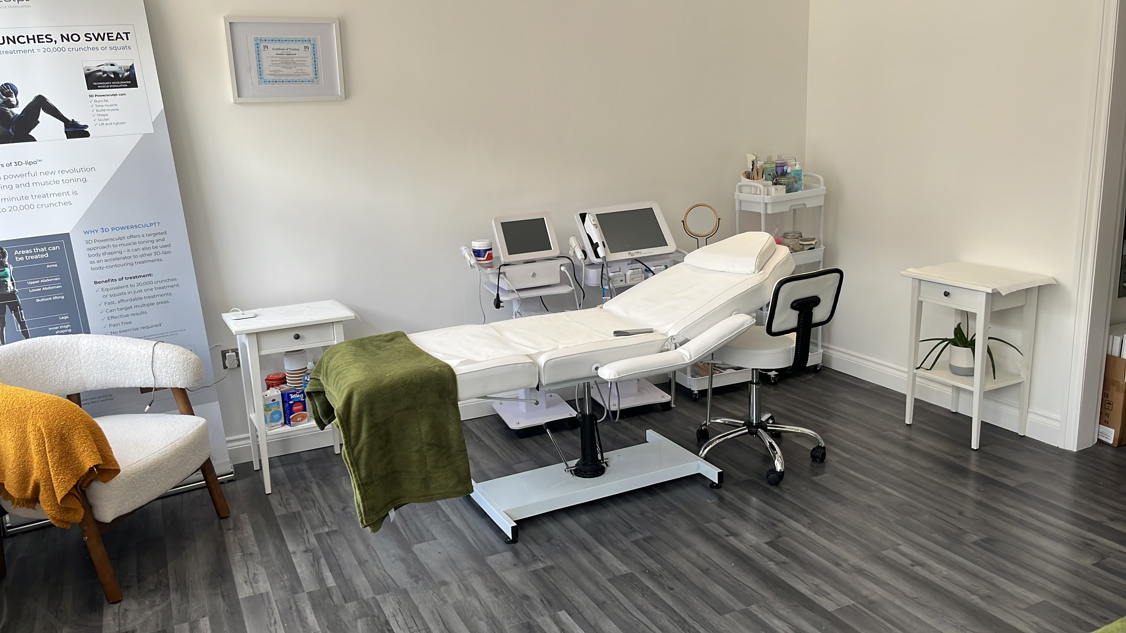 HBT Aesthetics clinic interior