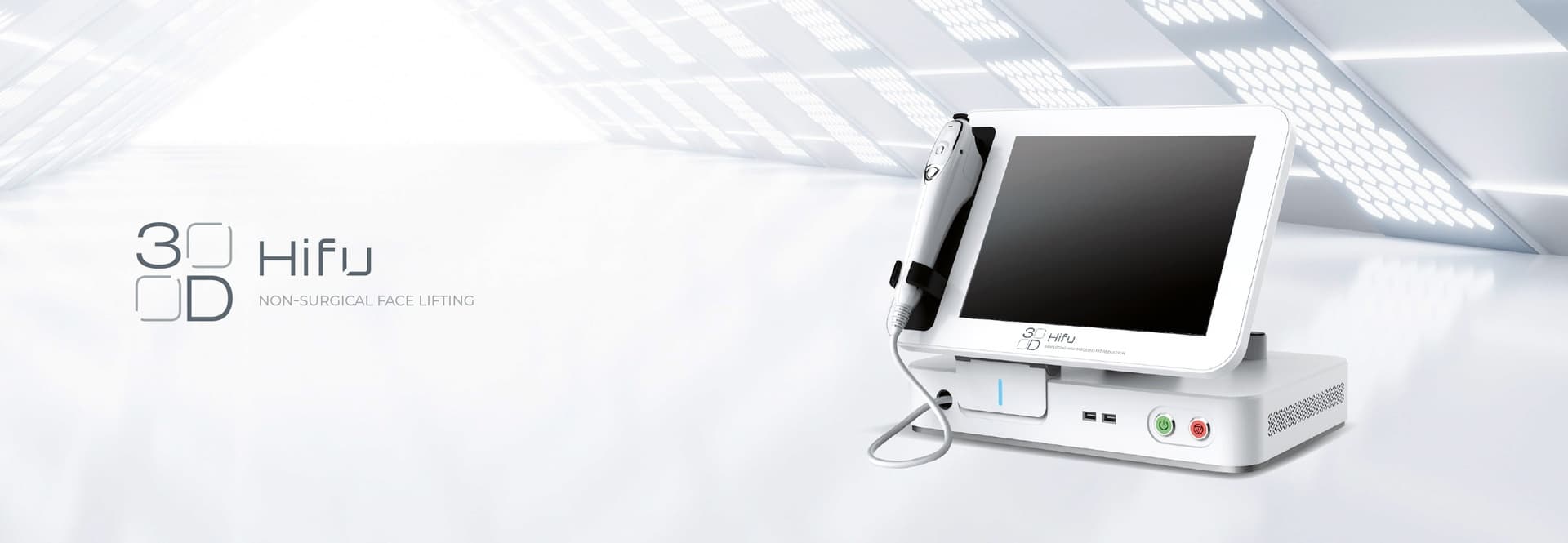 3D HIFU machine — non-surgical face lifting at HBT Aesthetics
