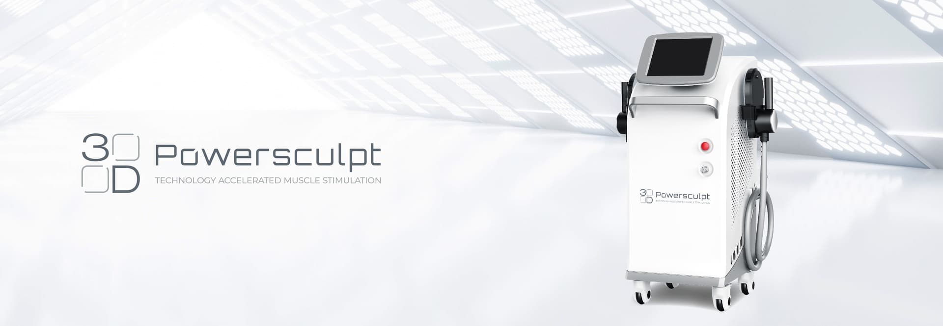 3D Powersculpt machine — technology accelerated muscle stimulation